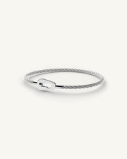 Staging reference — cable bracelet front