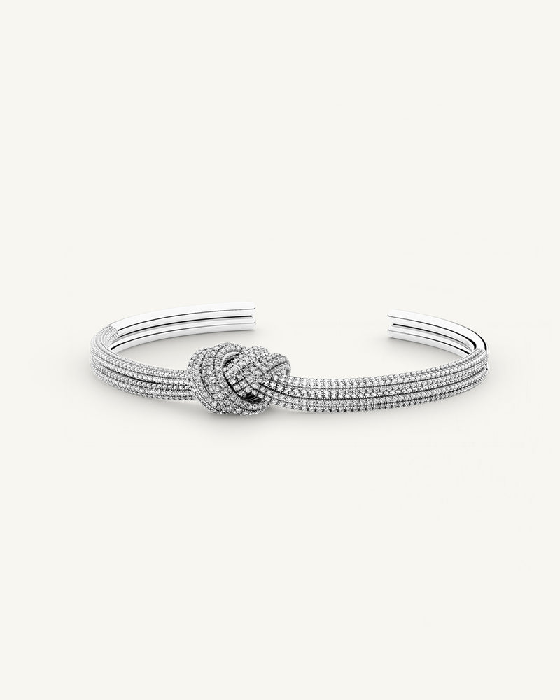 Staging reference — pavé bangle front
