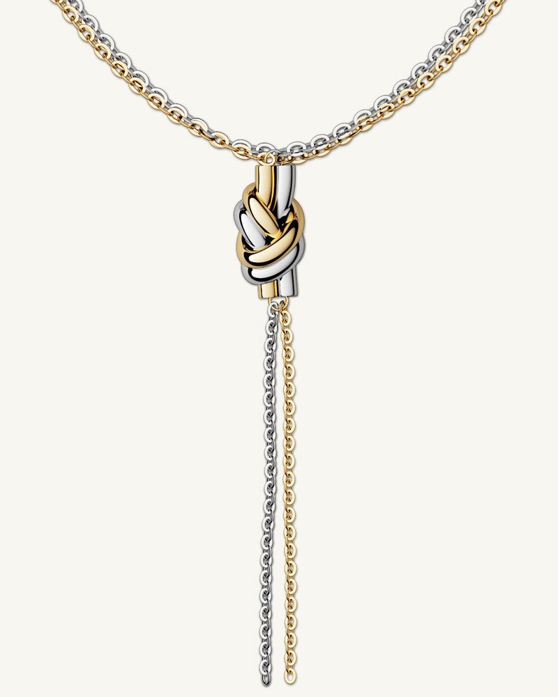 Staging reference — medallion necklace detail