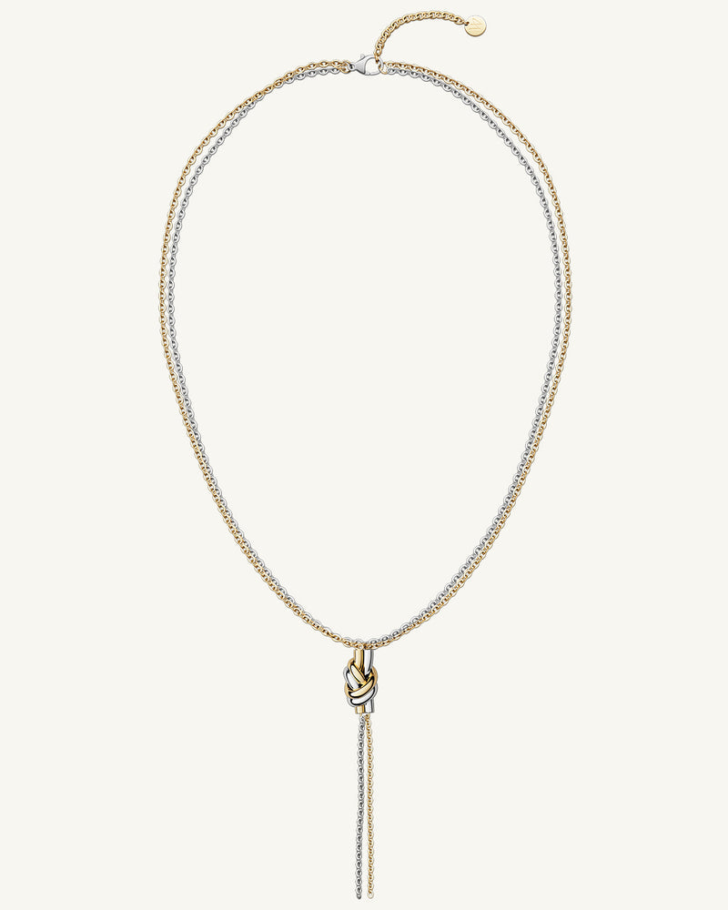 Staging reference — cross necklace front