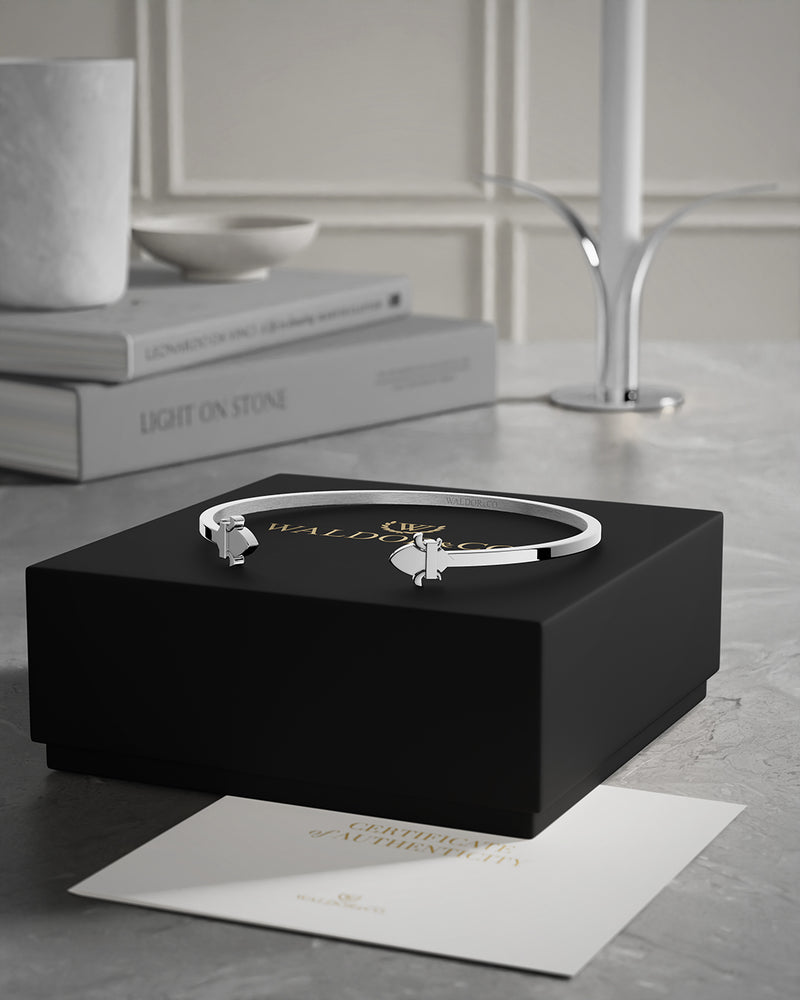 Staging reference — icon bracelet presentation